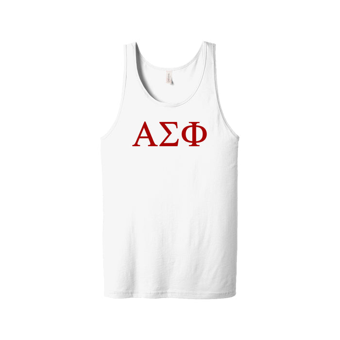 Alpha Sigma Phi Fraternity Jersey Tank Top