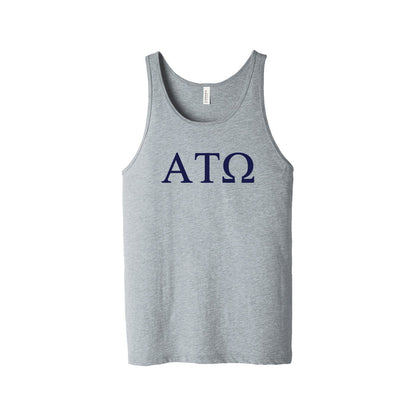 Alpha Tau Omega Fraternity Jersey Tank Top