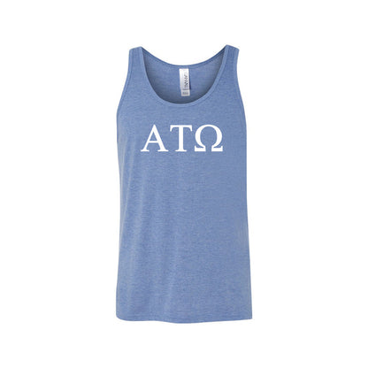Alpha Tau Omega Fraternity Jersey Tank Top