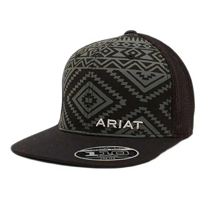 ARIAT Aztec (Black/Grey) - Trucker Cap - Hatcountry