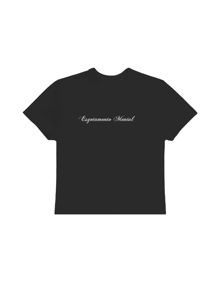 Baby Tee Esgotamento Mental - Four Street