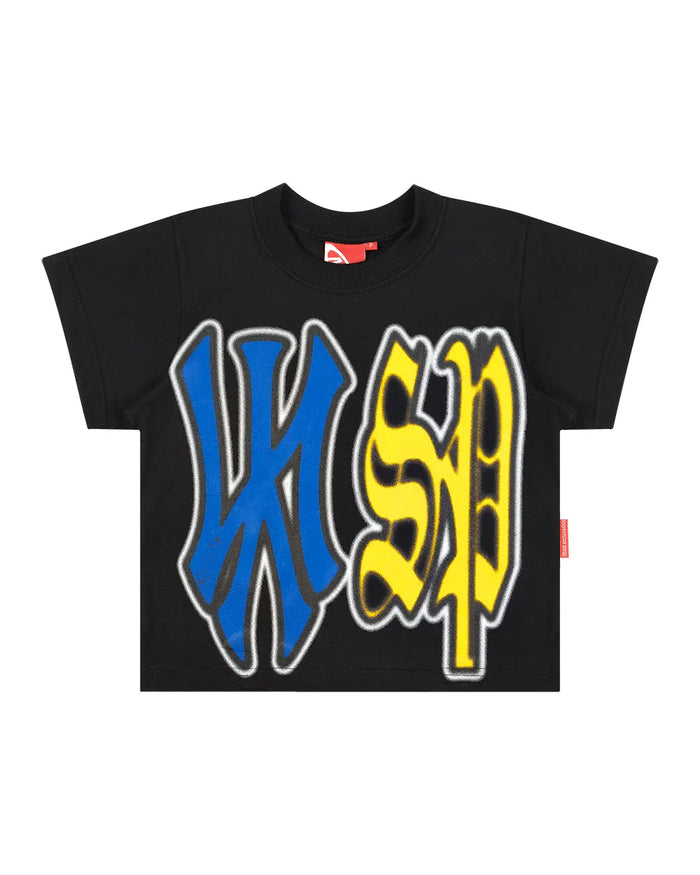 BABY TEE PIXO RUPESTRE PRETA - Four Street