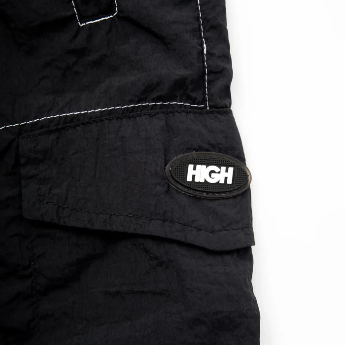 Backstitch Shorts Black - Four Street