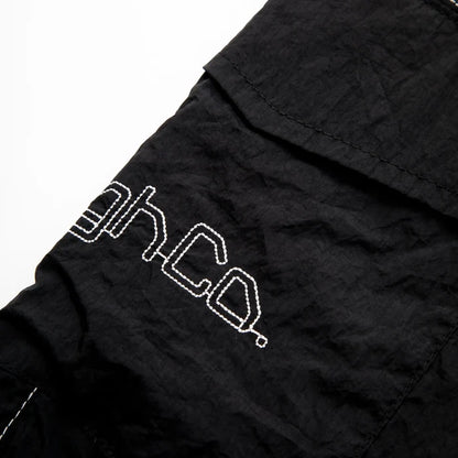 Backstitch Shorts Black - Four Street