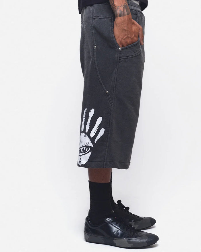 BERMUDA MOLETINHO DOUBLE HAND PRETO - Four Street
