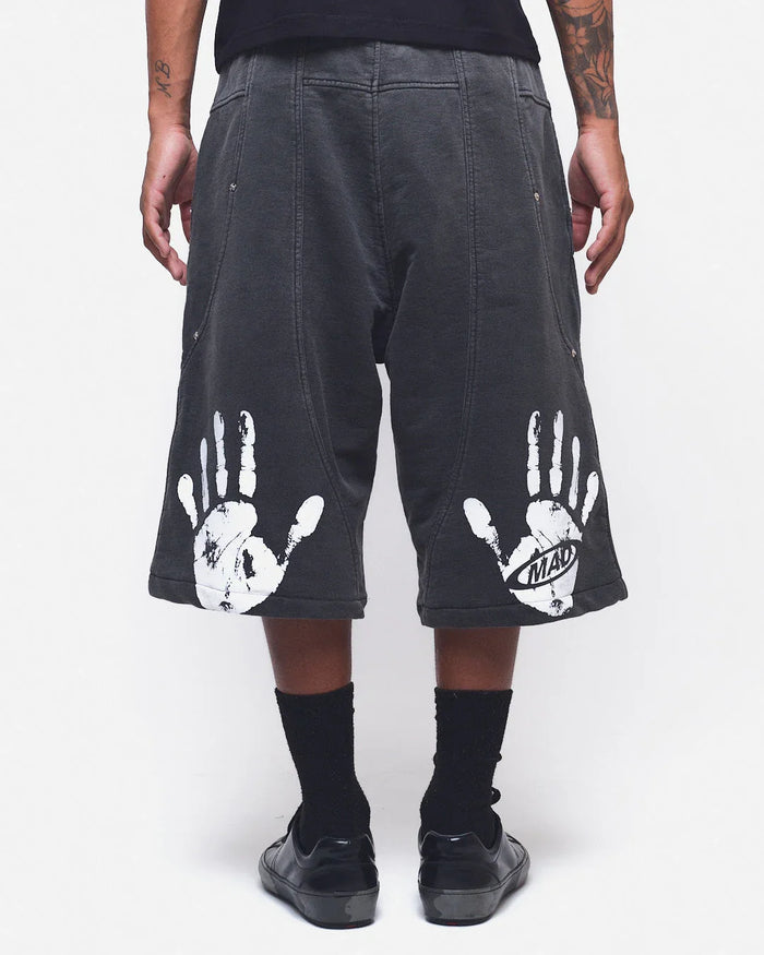 BERMUDA MOLETINHO DOUBLE HAND PRETO - Four Street