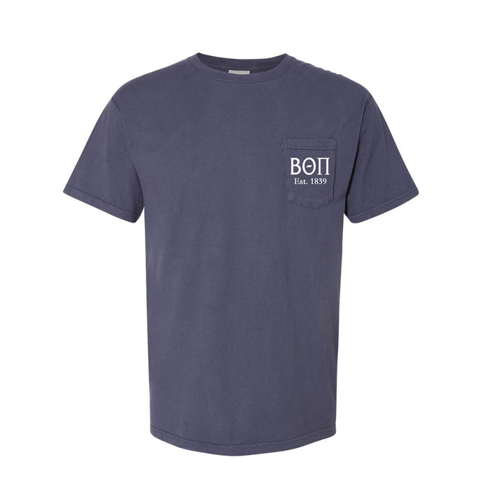Beta Theta Pi Short Sleeve Pocket Tee