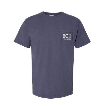 Beta Theta Pi Short Sleeve Pocket Tee