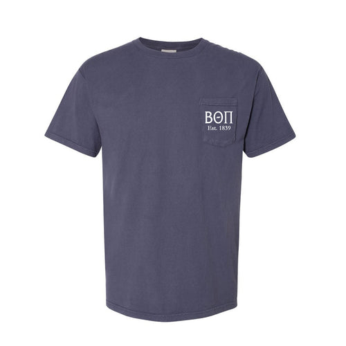 Beta Theta Pi Short Sleeve Pocket Tee