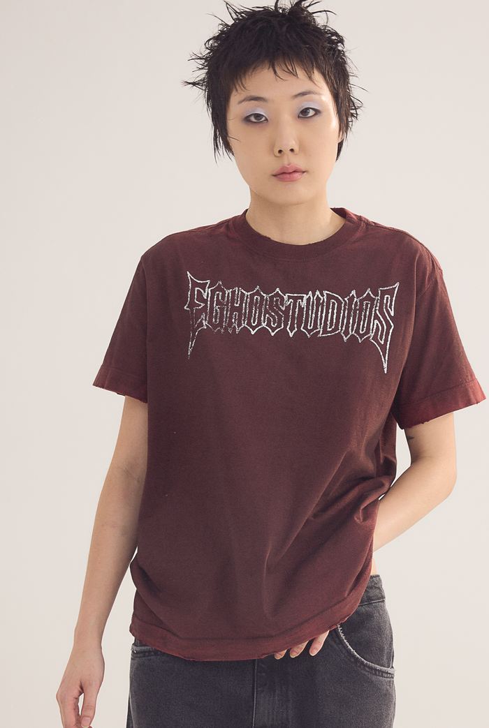 BLACK METAL REGULAR TEE - BLOOD
