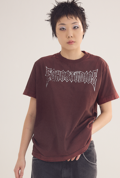 BLACK METAL REGULAR TEE - BLOOD