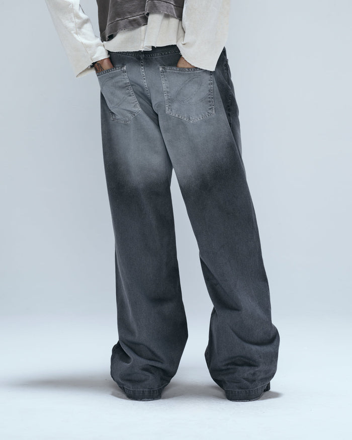 BONE FADED PANTS