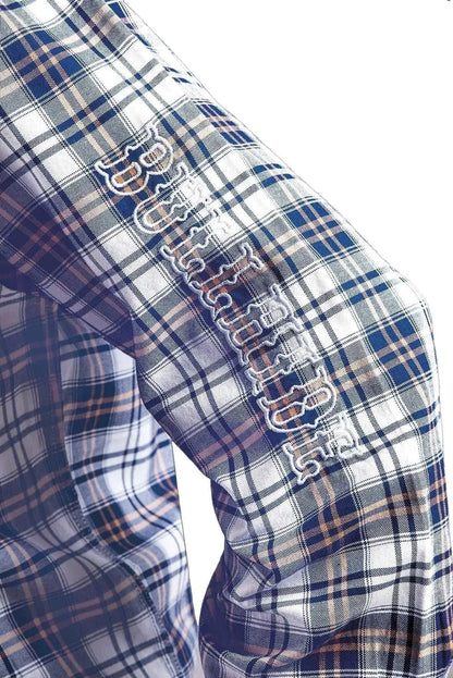 Bullhide Blue Plaid - Mens Western Shirt - Hatcountry