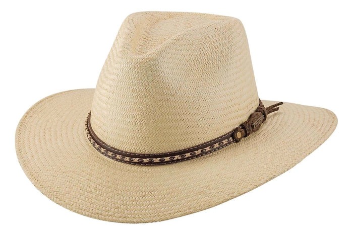 Bullhide Governor - Panama Straw Fedora Hat - Hatcountry