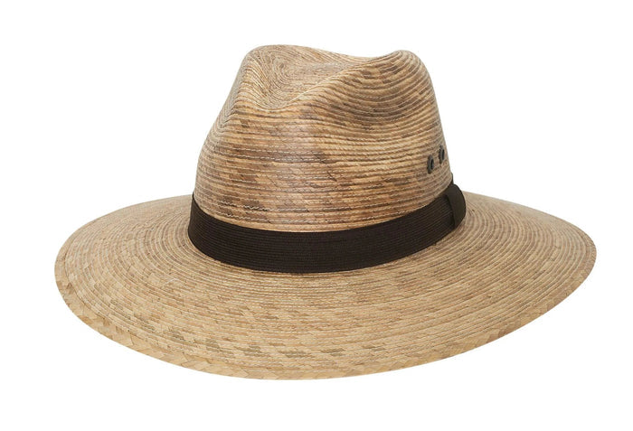 Bullhide Hideaway - Mexican Palm Straw Outback Fedora Hat - Hatcountry