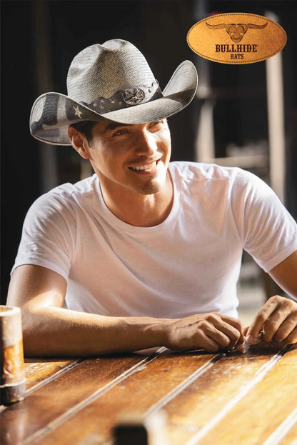 Bullhide Land Of Freedom - Shapeable Straw Cowboy Hat - Hatcountry