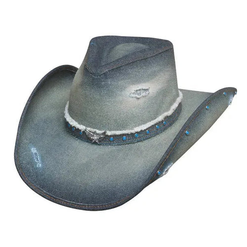 Bullhide Silver Wings - Womens Denim Cowgirl Hat - Hatcountry