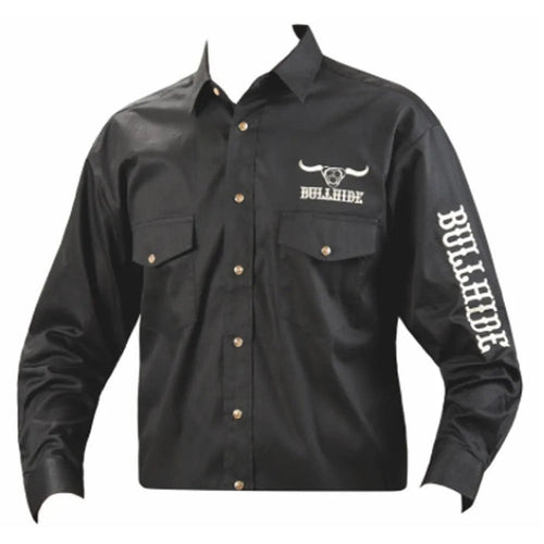 Bullhide Western Shirt ( Black ) - Men's Western Shirt - Hatcountry