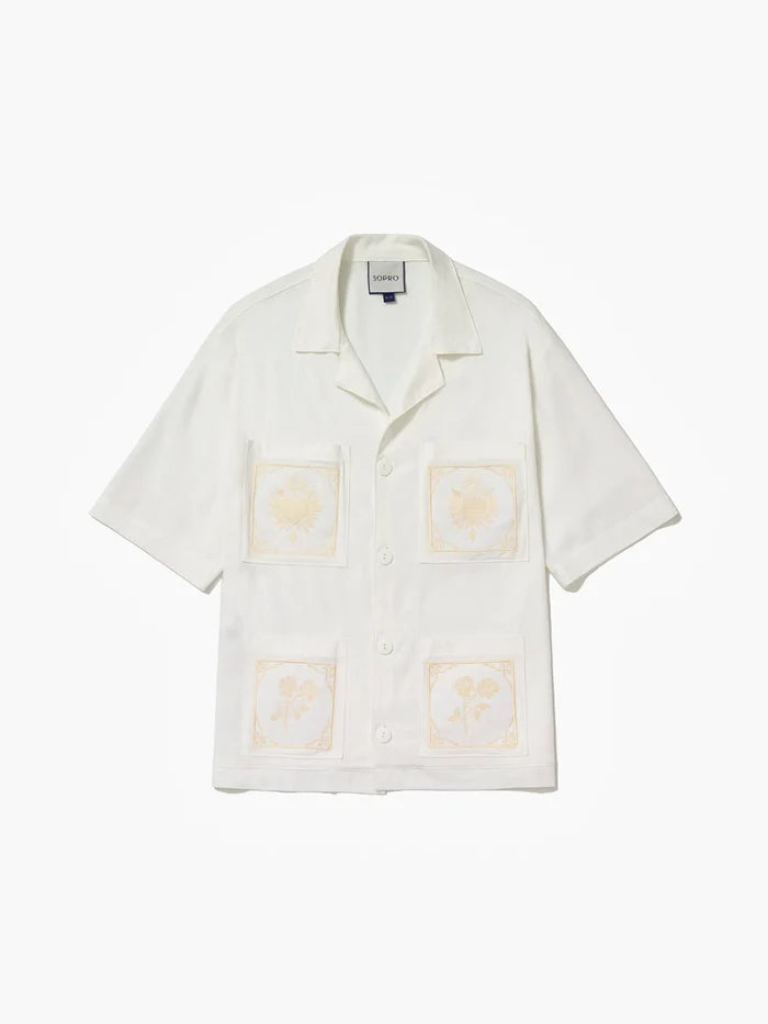 Camisa de Linho Sagrado Coração
