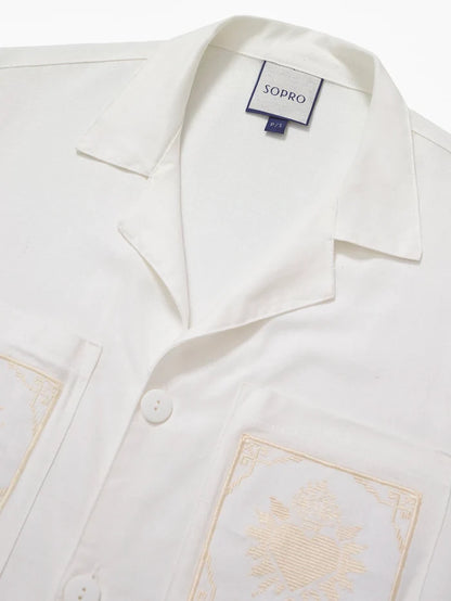 Camisa de Linho Sagrado Coração