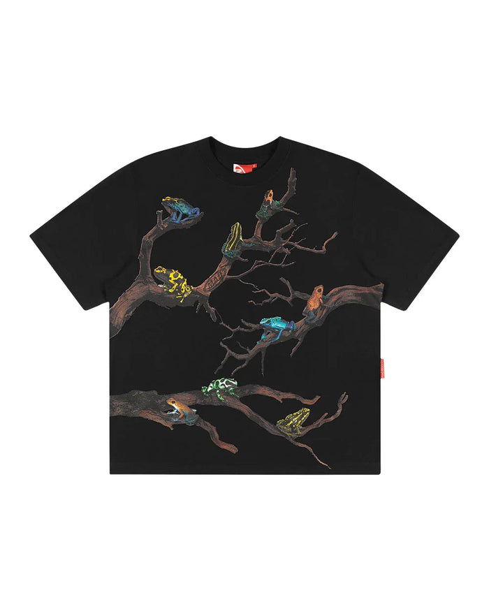 CAMISETA ANFIBIOS PRETA - Four Street