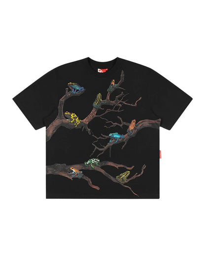 CAMISETA ANFIBIOS PRETA - Four Street