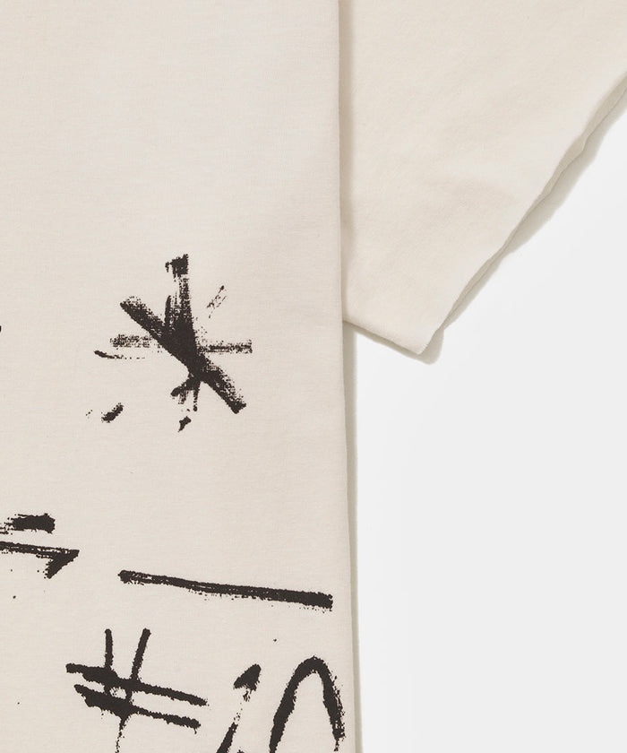 Camiseta Autograph Raw Edge - Bone White