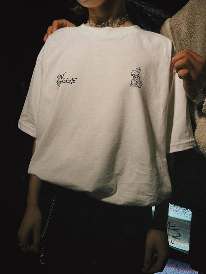 Camiseta Bad Rabbits Off White - Four Street