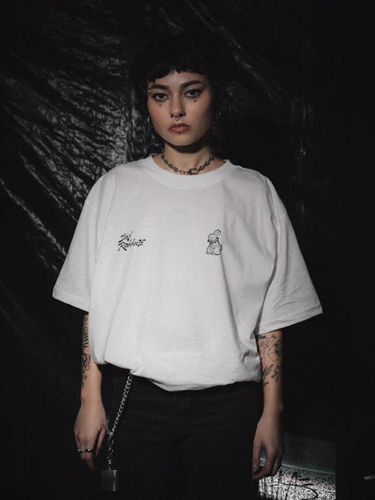 Camiseta Bad Rabbits Off White - Four Street