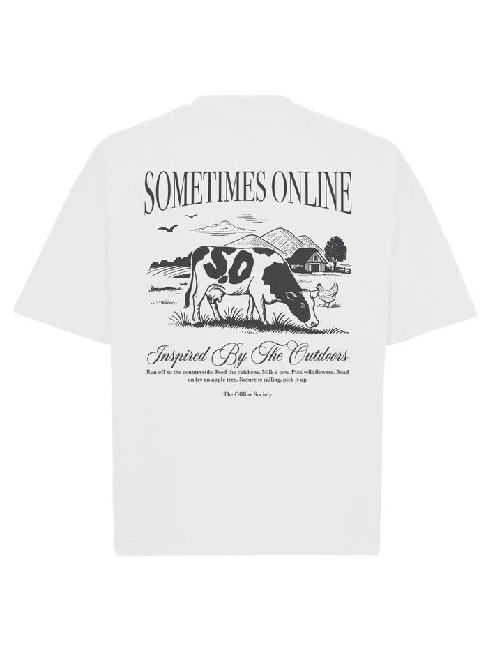 Camiseta Boxy De Vaca - Four Street