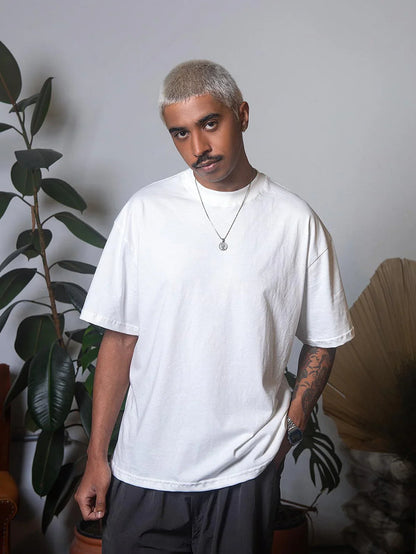 Camiseta Boxy Off White - Four Street