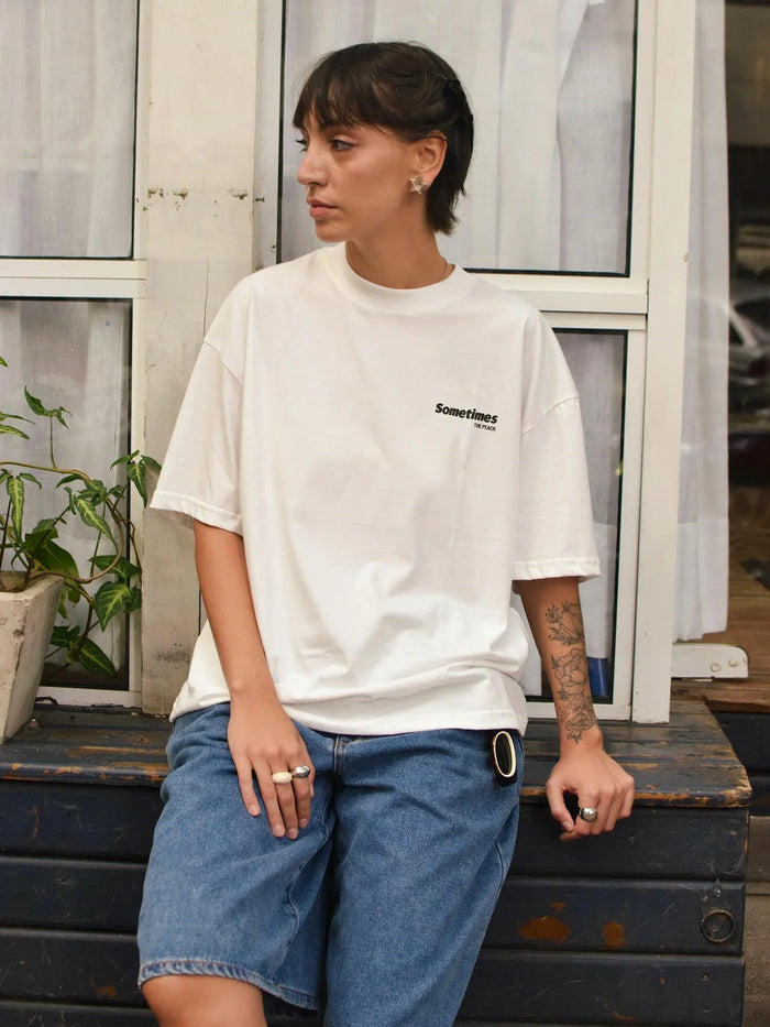 Camiseta Boxy Peach - Four Street