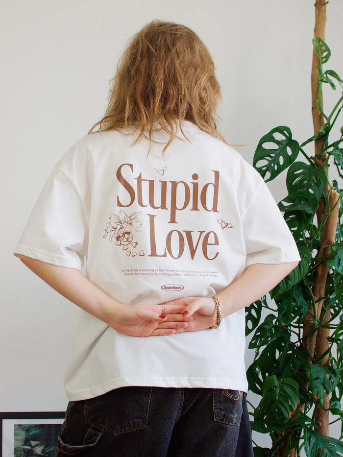 Camiseta Boxy Stupid Love - Four Street