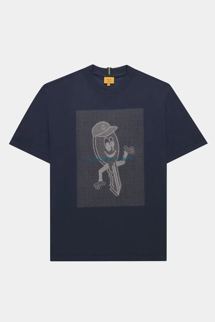 Camiseta Class Chave Local Studios (Navy) - Four Street