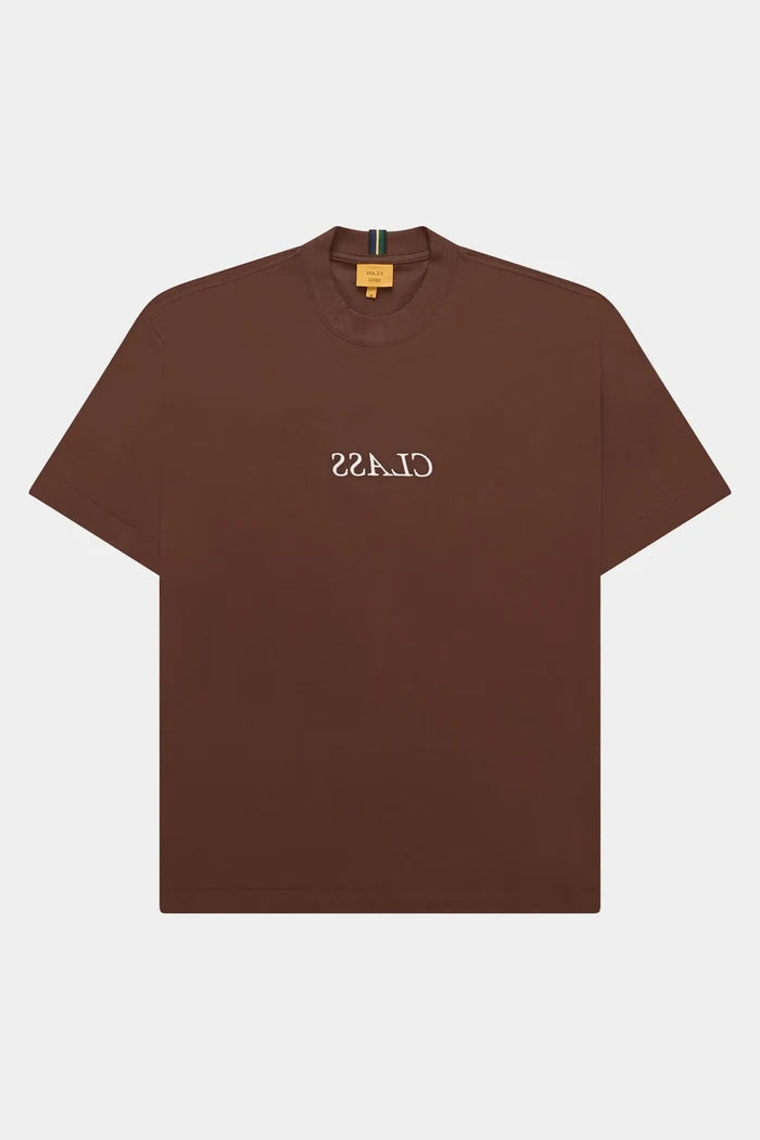 Camiseta Class Inverso (Brown/Off White) - Four Street