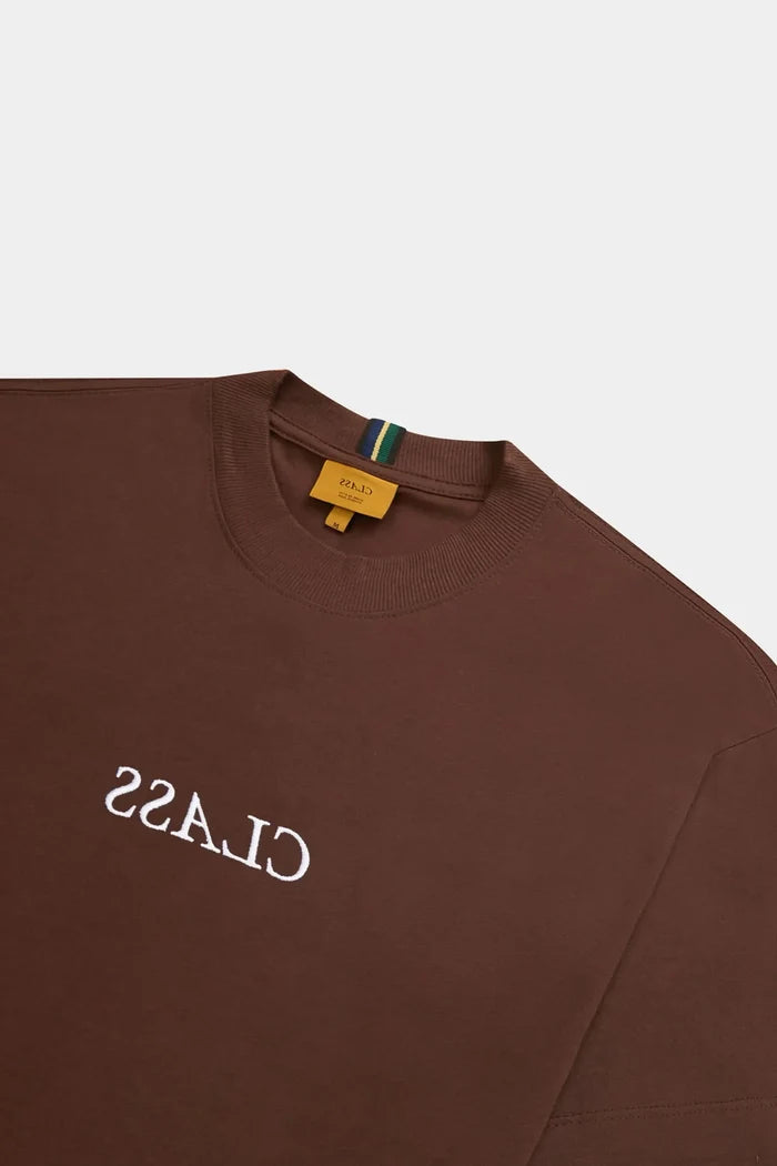 Camiseta Class Inverso (Brown/Off White) - Four Street