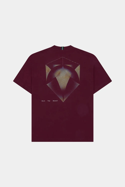 Camiseta Class Pipa Digital (Burgundy)