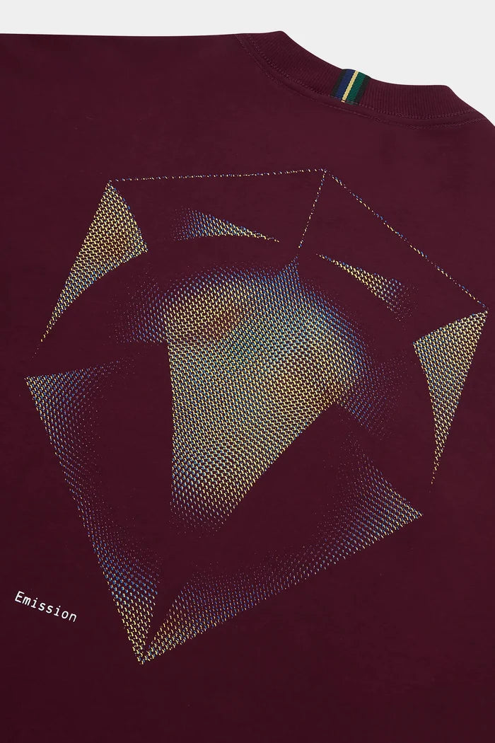 Camiseta Class Pipa Digital (Burgundy)