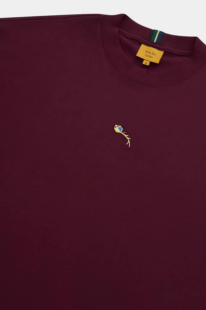 Camiseta Class Pipa Digital (Burgundy)