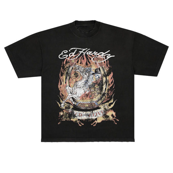 Camiseta "Horse" Ed Hardy x Matuê