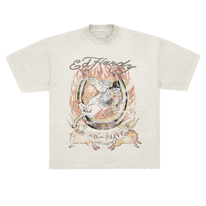 Camiseta "Horse" Ed Hardy x Matuê