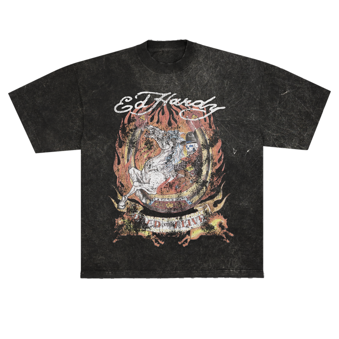 Camiseta "Horse" Ed Hardy x Matuê