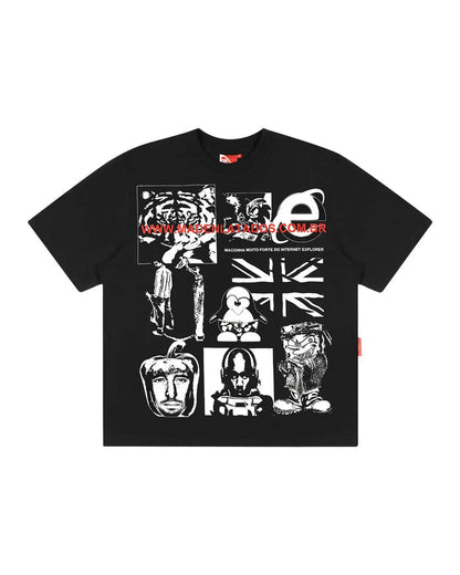 CAMISETA INTERNET PRETA - Four Street