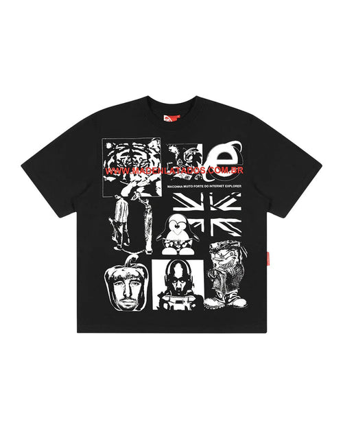 CAMISETA INTERNET PRETA - Four Street