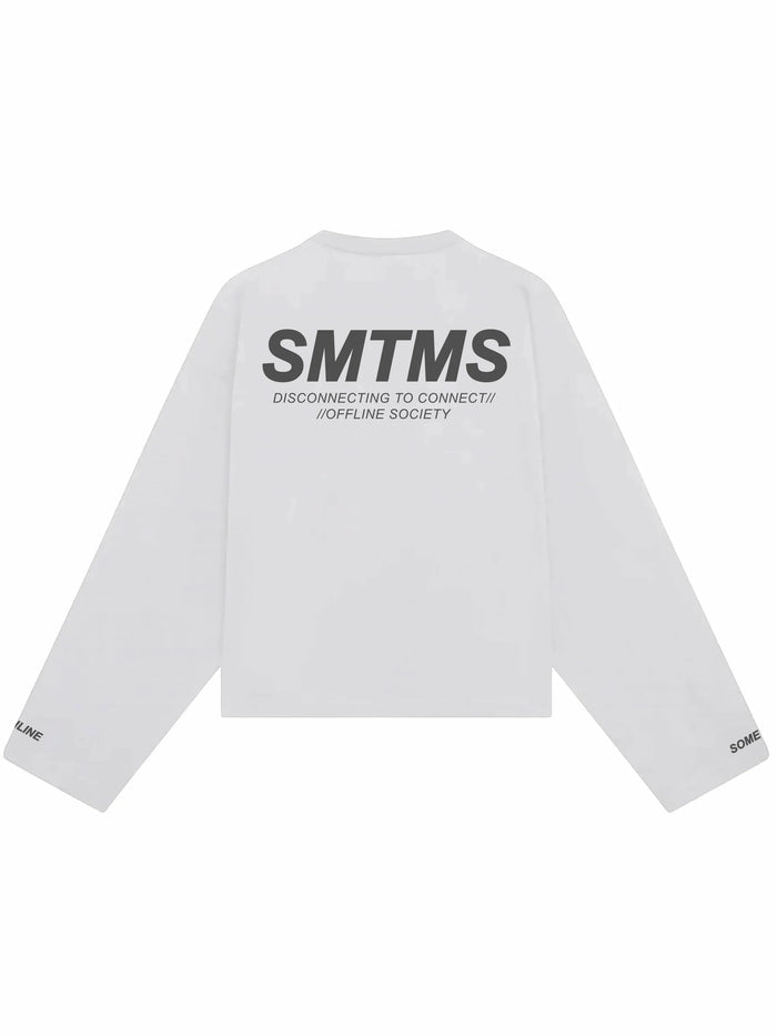 Camiseta Manga Longa SMTMS Off White - Four Street