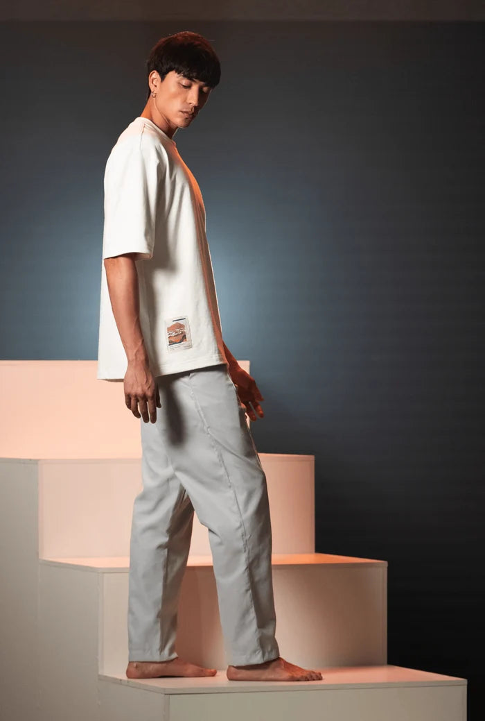 Camiseta Over Off White