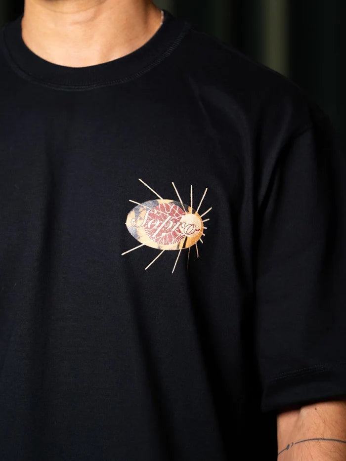 Camiseta Over Retrato de Sol