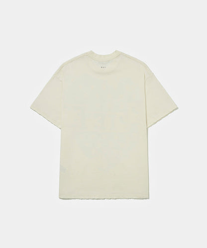 Camiseta PIET Emblem - Bone White