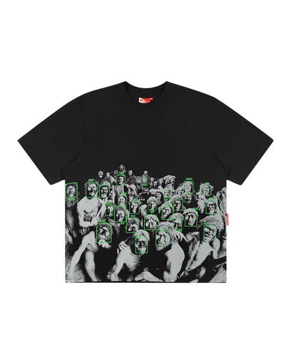 CAMISETA SELFIE DAS CAVERNAS PRETA - Four Street