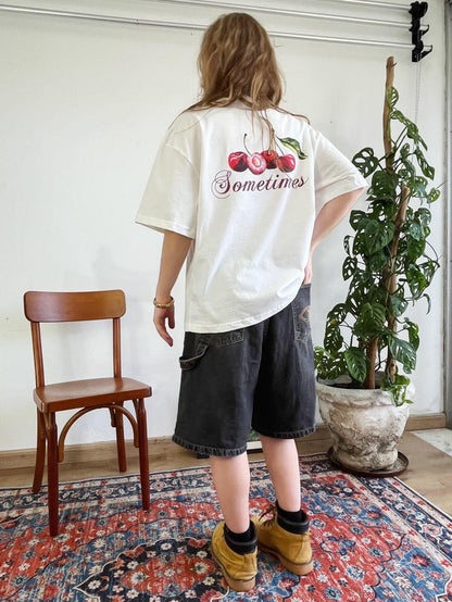Camiseta Boxy Cherry - Four Street